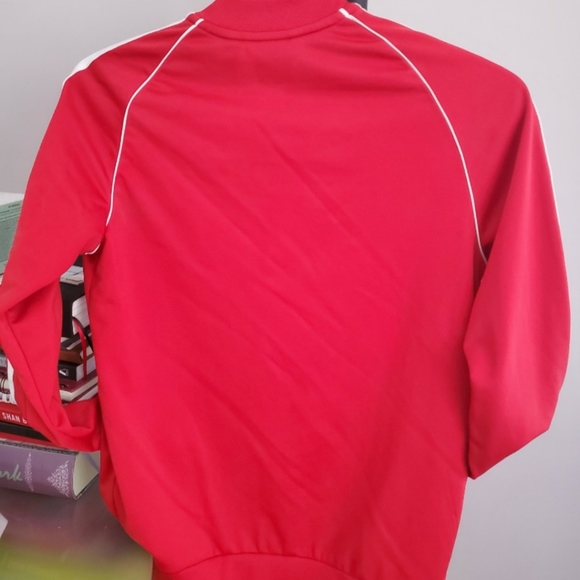 Red adidas track suit - Picture 2 of 2